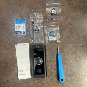 Ring wired video doorbell
